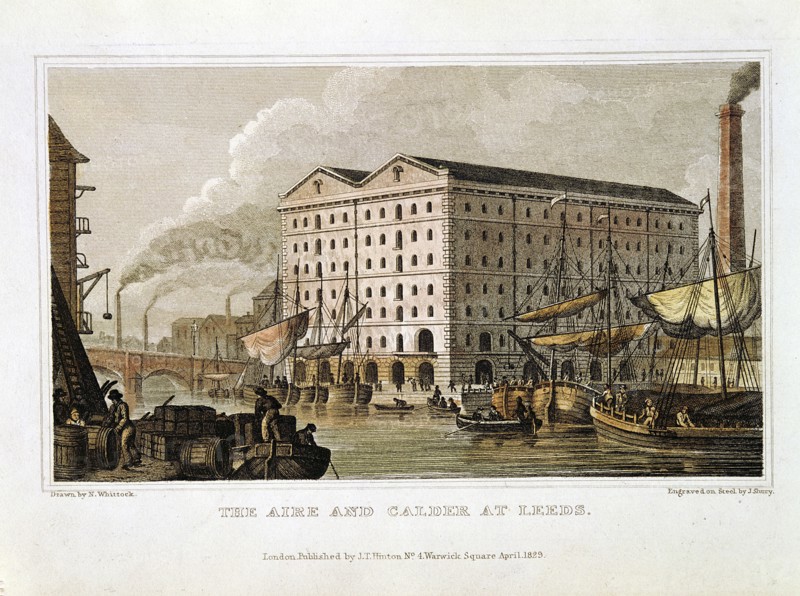 Scene on the Aire and Calder Navigation, Leeds