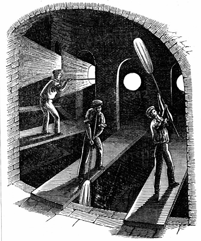 Blowing cylinder or sheet glass