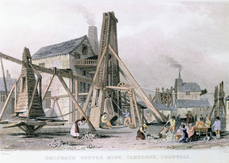 Dalcoath copper mine, Cambourne, Cornwall