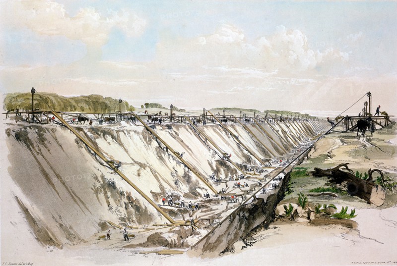 Tring cutting - 17 June 1837
