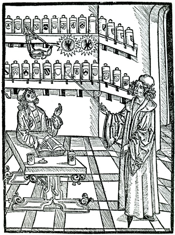 The apothecary's shop