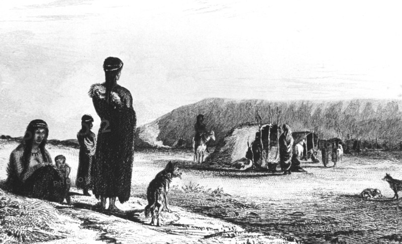 Patagonians at Gregory Bay