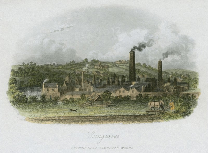 British Iron Company's Works at Corngraves