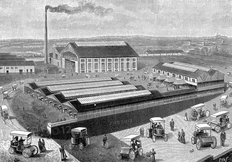 Factory at Aubervilliers, France
