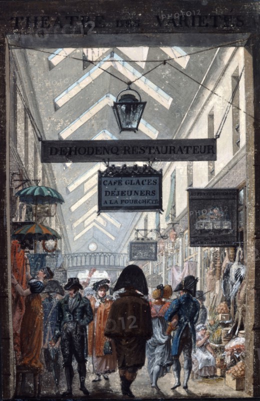 Debucourt, Passage des Panoramas in Paris