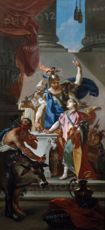 Claudio Francesco Baeaumant 1694-1766 Italian Painter
