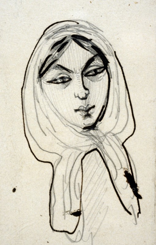 Portrait of Jeanne Duval