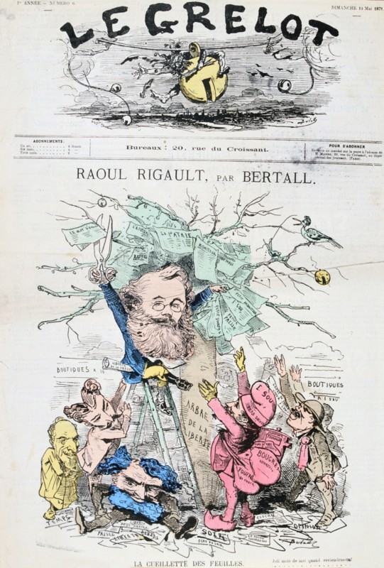 Caricature from the Paris Commune