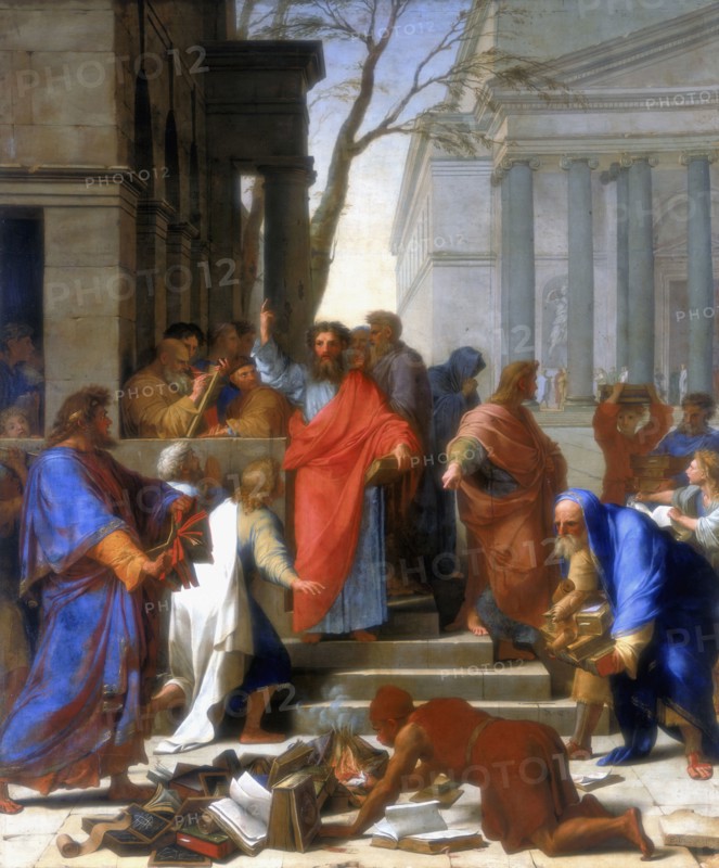 Saint Paul preaching at Ephesus'