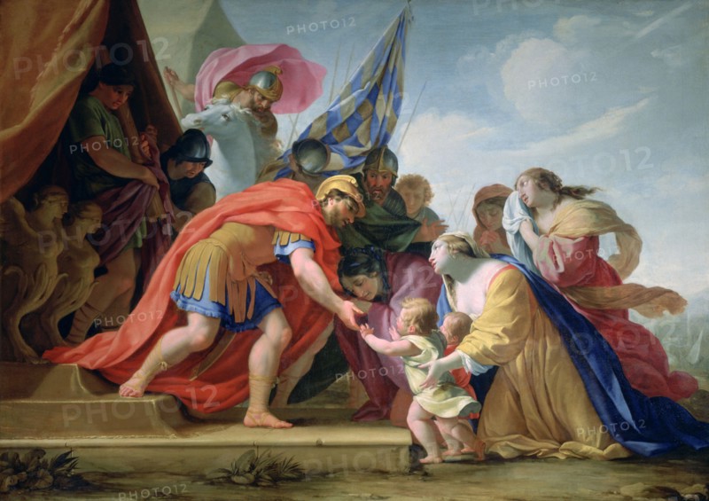 Volumnie and Véturie in front of Coriolan'