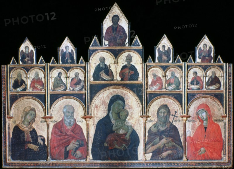 The Holy Virgin with the Christ Child and Saints'