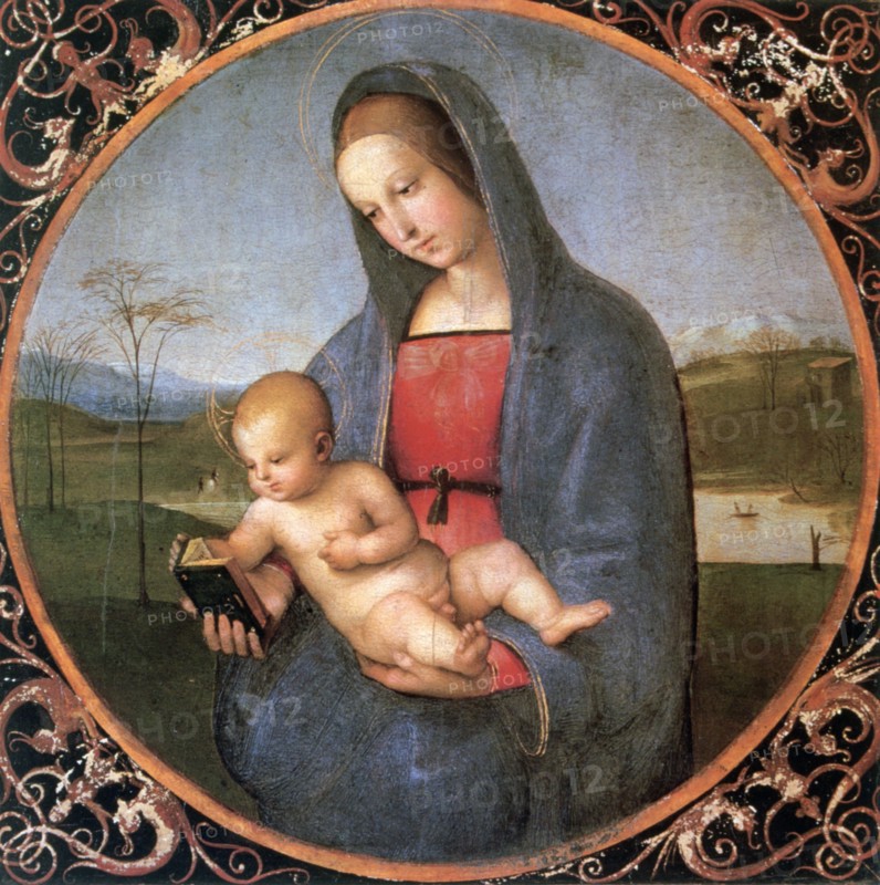 Raphael 'The Madonna Conestabile'