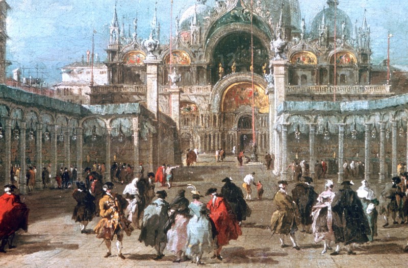 The Feast of Ascension in the Piazza San Marco', c1775