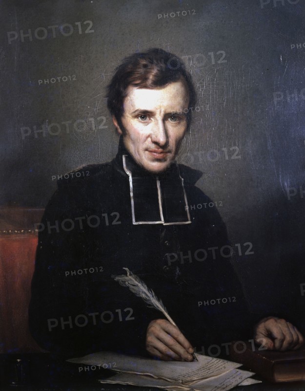 Guérin, Portrait of Hugues-Félicité-Robert de Lamennais