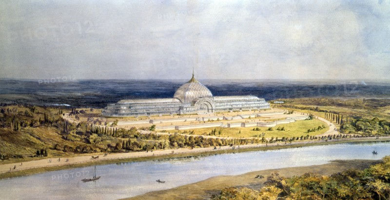Design for the Industrial Exhibition, Vienna, 1873', 1809-1874