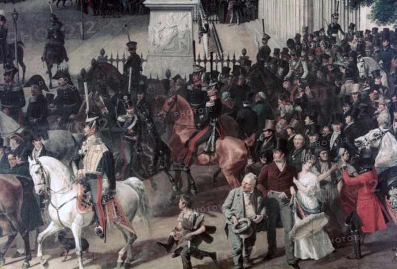 Krüger, 'Parade at the Opera Place, Berlin'