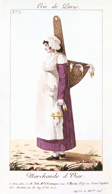 Goose seller