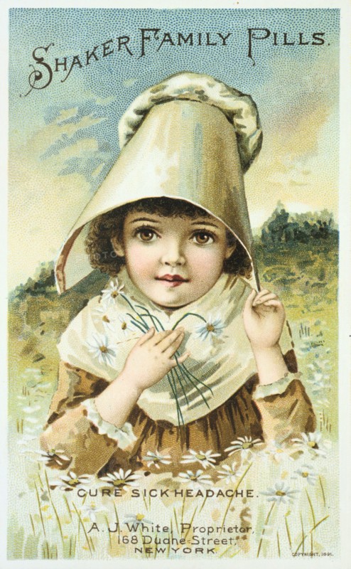 Advertisement for Shaker Family Pills