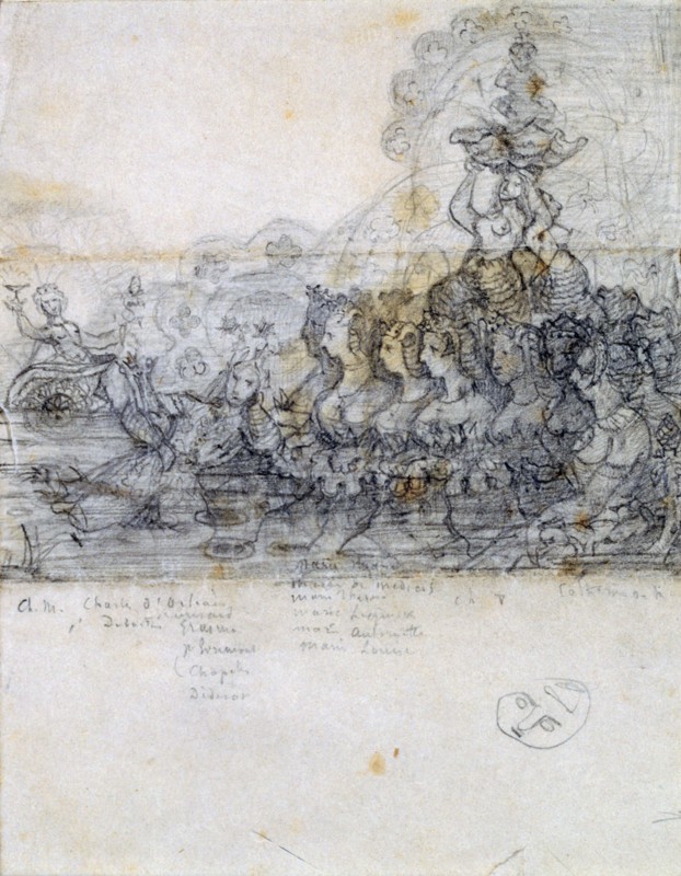 'Political Assembly for Catherine de' Medici' by Gérard de Nerval