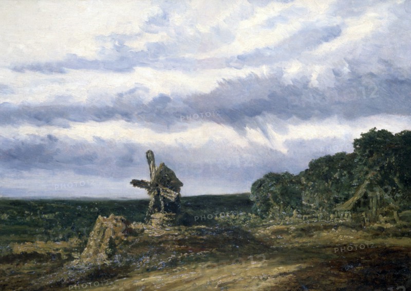 Jongkind, 'Landscape with a Mill', 1763-1843