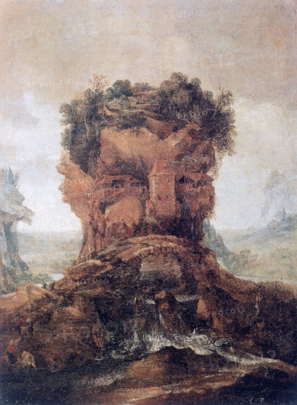 Anthropomorphic Landscape', 17th century
