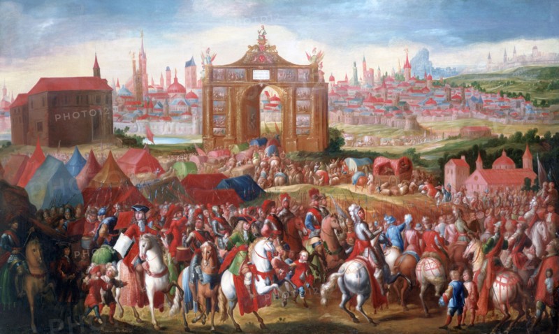 Triumphal Entrance of Alexander Farnese into Brussels', 17th century