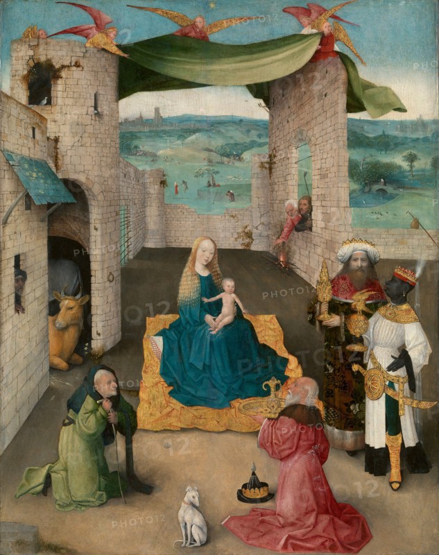 The Adoration of the Magi', c1490