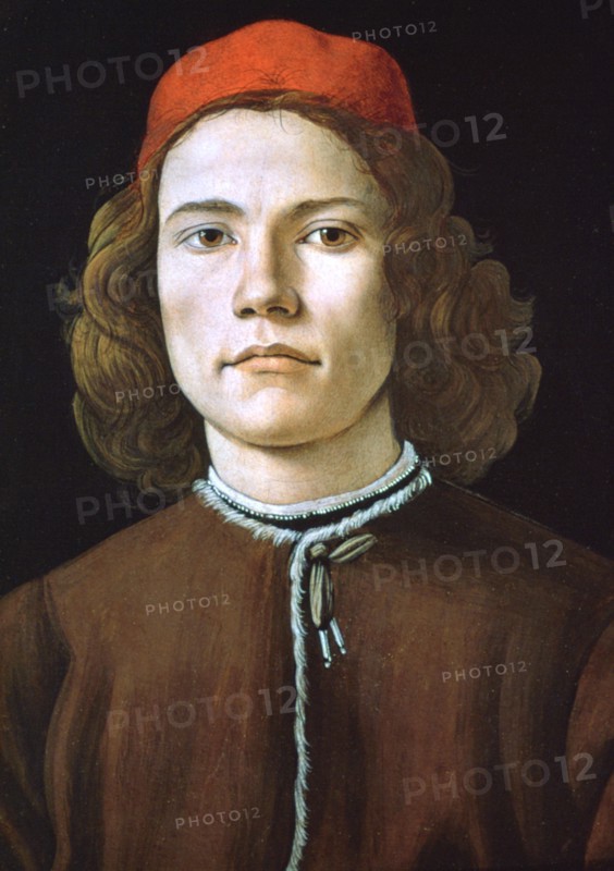 Botticelli, Portrait of a Young Man
