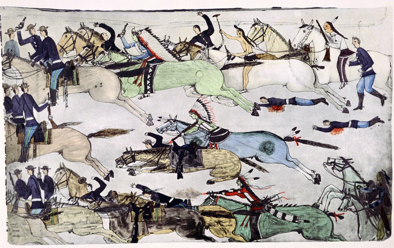 Battle of Little Big Horn 25-26 June 1876
