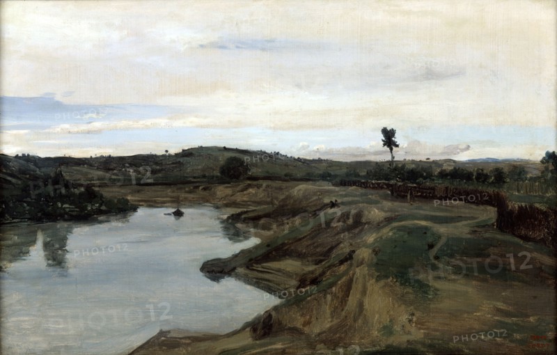 Corot, Poussin's Walk, The Roman Campagna