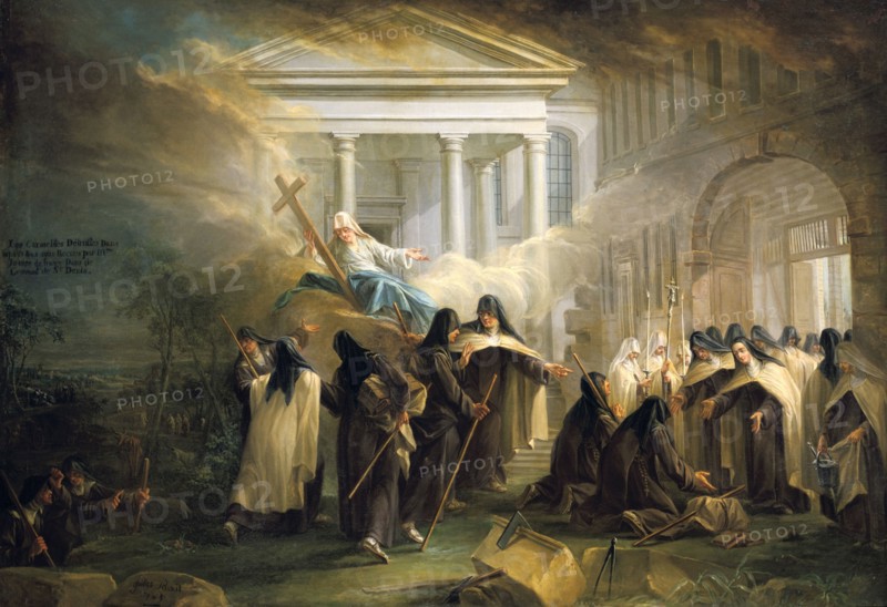 The Carmelites arriving in Brussels