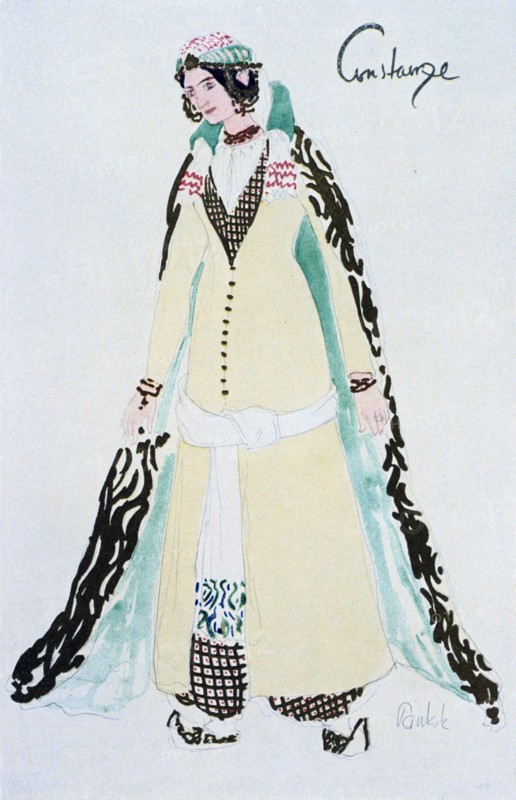 Costume for Constanze c1913
