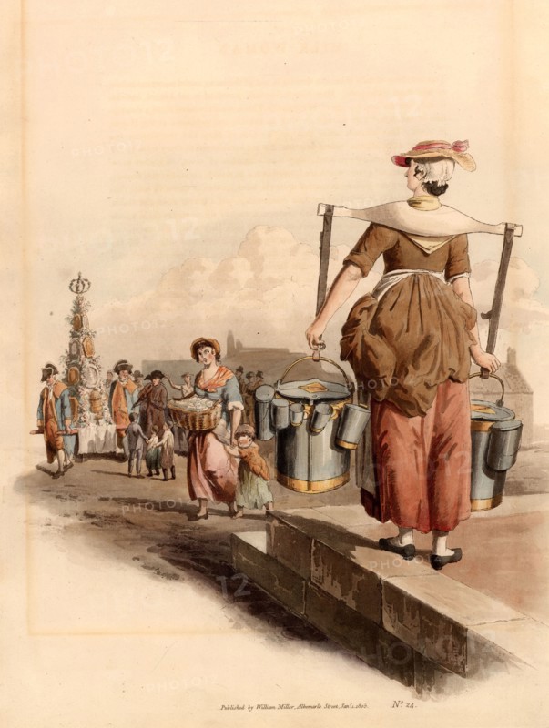 London Milk Woman