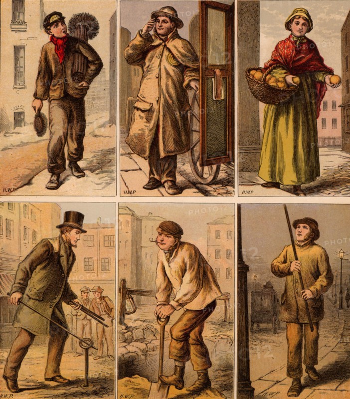 Horace William Petherick, London Street Scenes