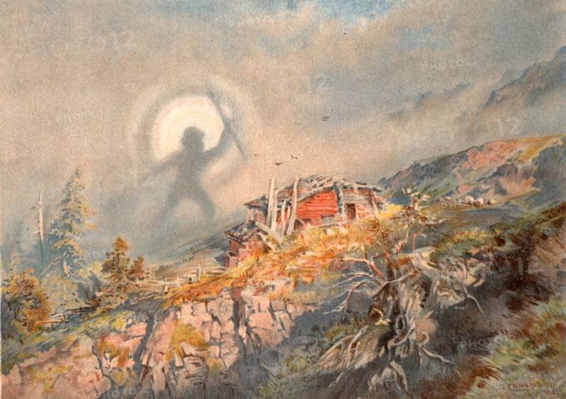 Spectre of the Brocken or the Brocken Bow