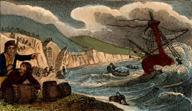 Wreckers in Cornwall