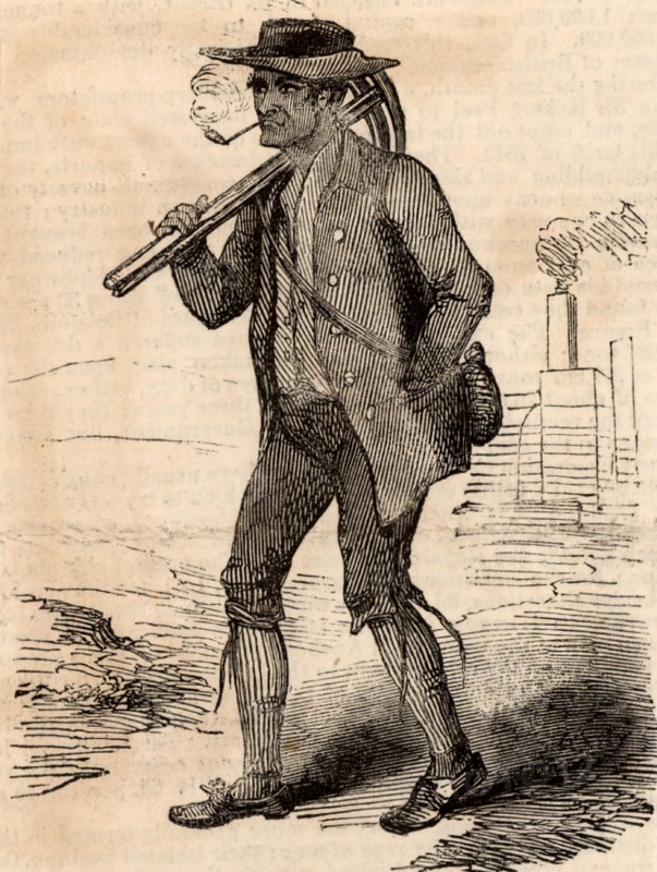 A typical English pitman