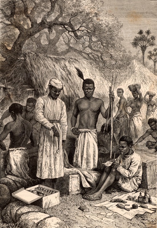 The African attendants of David Livingstone