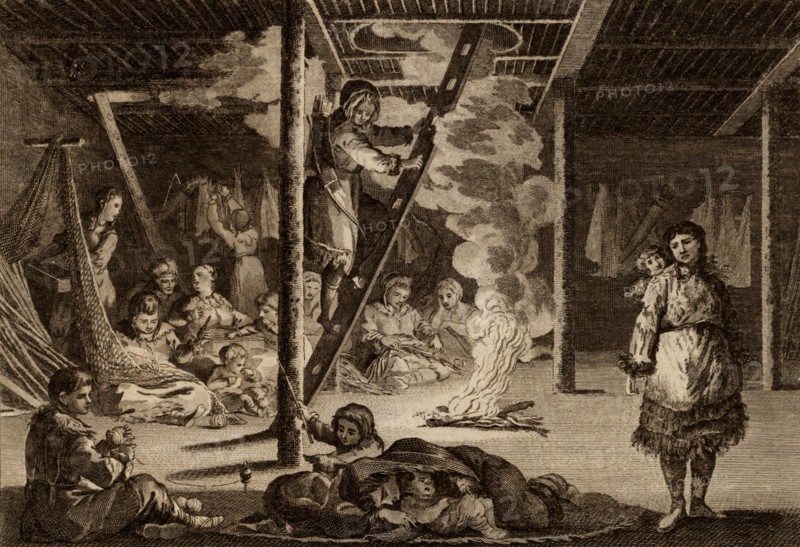 Winter Habitation of the Peasants of Kamtschatka'
