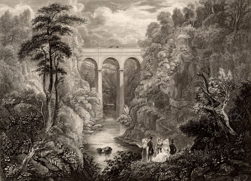 Road bridge across Mouse Water