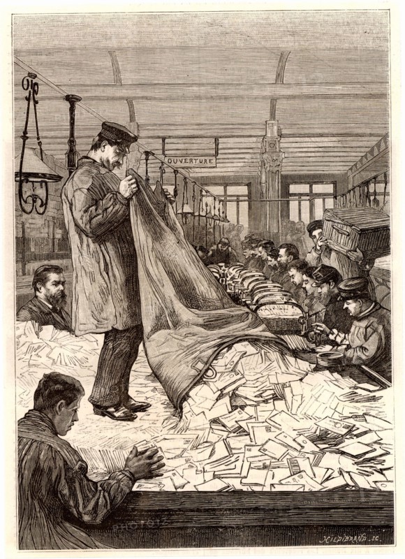 French postal service