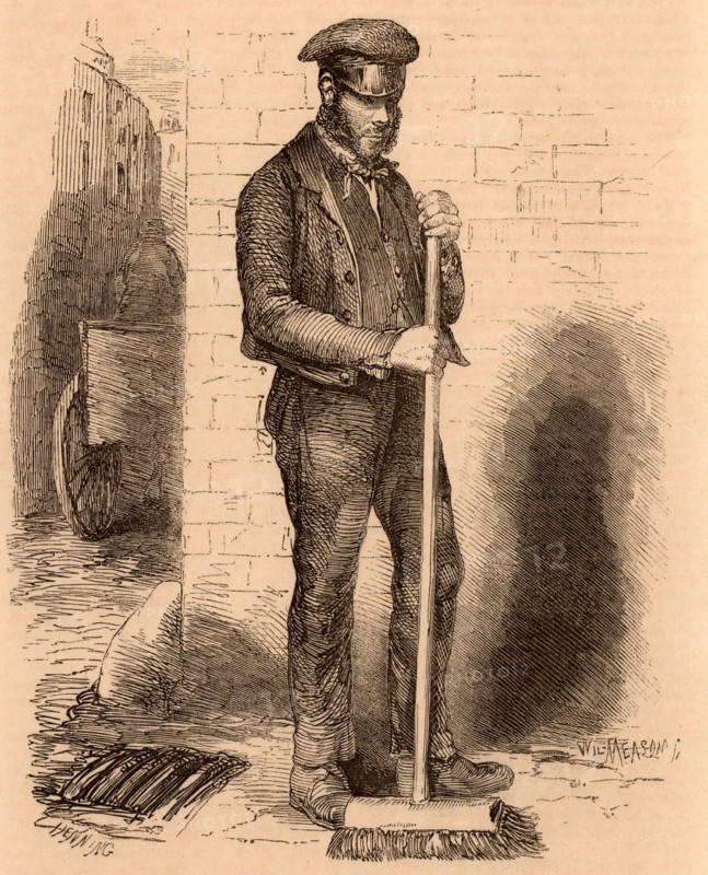 The Able-Bodied Pauper Street-Sweeper