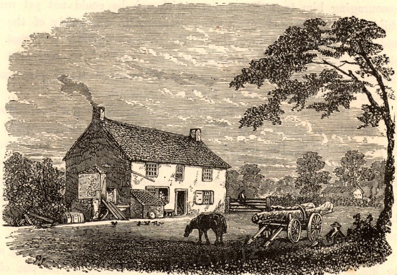 The house at Wylham near Newcastle