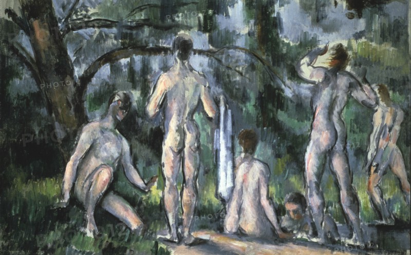 Study of Bathers' c1890