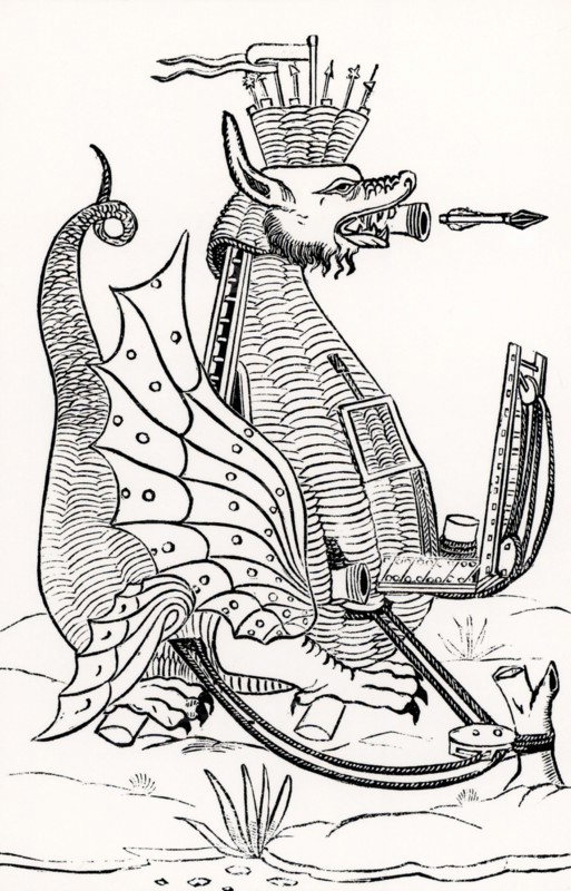 Wheeled war engine designed to break up enemy ranks or crush the opposing troops