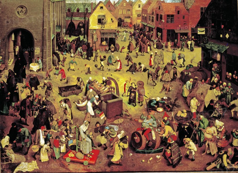 The Fight Between Carnival and Lent', 1559