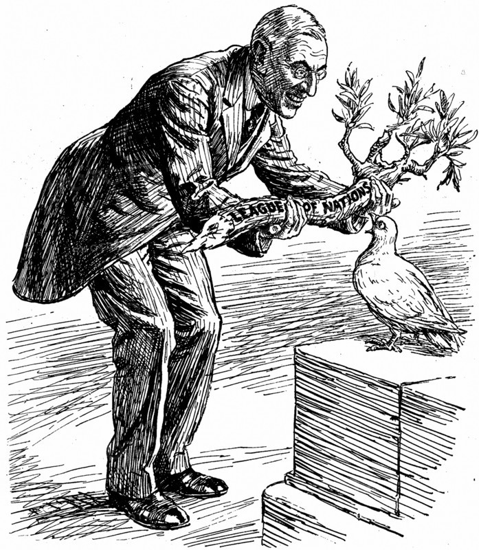 US President Wilson, 1919