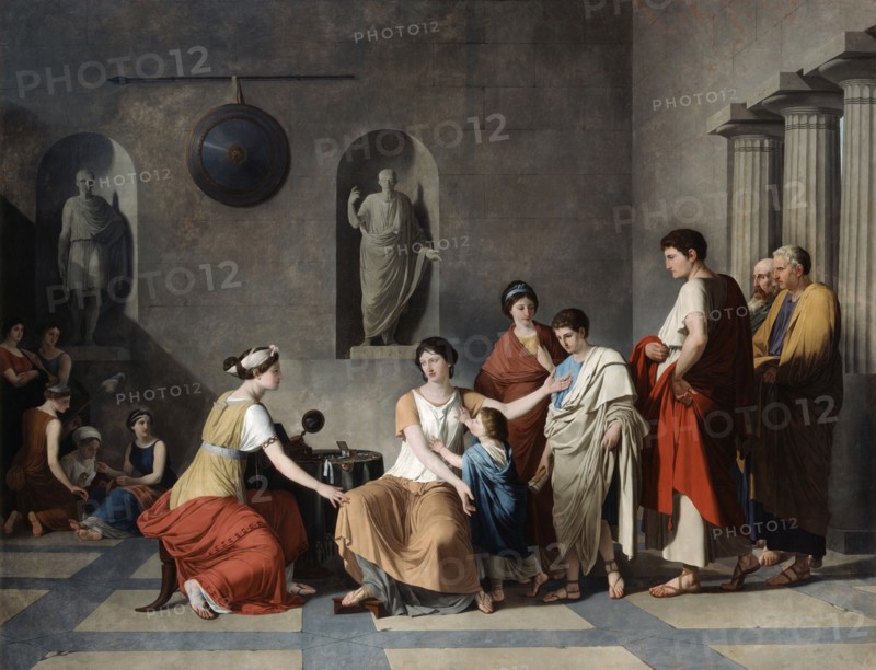 Suvee, Cornelia, mère des Gracques