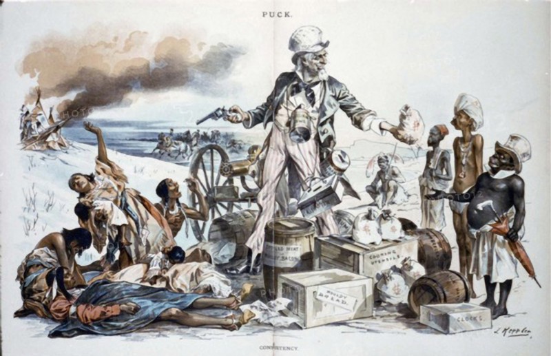 Consistency : Uncle Sam's generosity