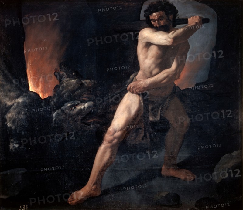 Zurbaran, Hercules and Cerberus